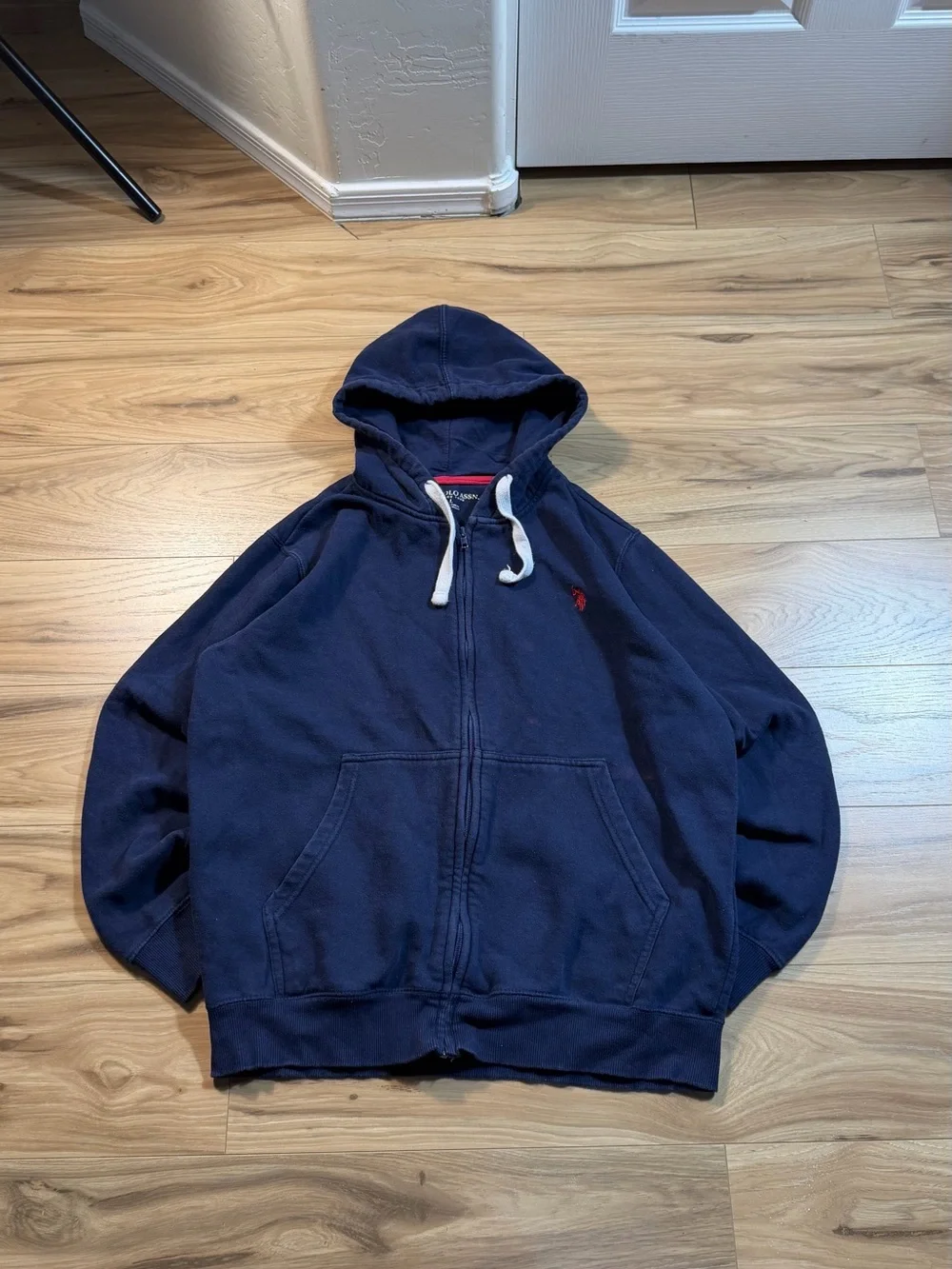 U.S. Polo Assn. Navy Zip-Up Hoodie